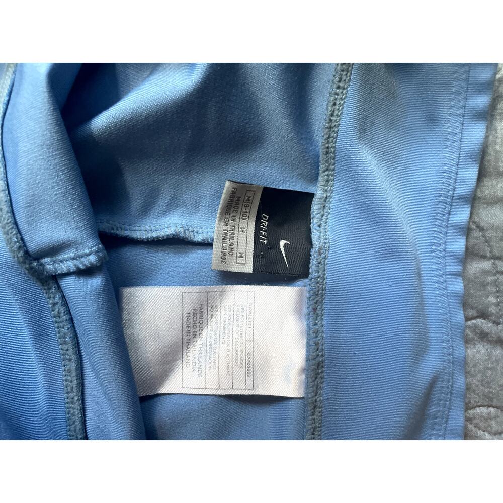 Nike Dri-FIT Sky Blue High-Waisted Wide-Leg Lounge Pants Size Medium - Picture 4 of 5